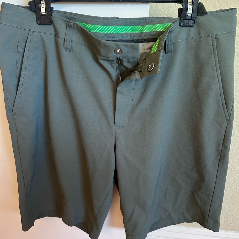 Bonobos Men's Olive Golf Shorts 36, 10”